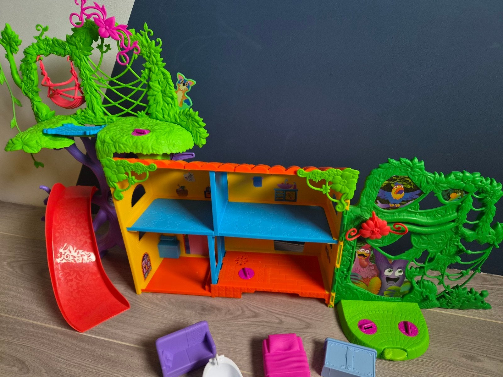 Dora Regenwoudhuis met accessoires en figuren, Ophalen, Gebruikt, Overige typen