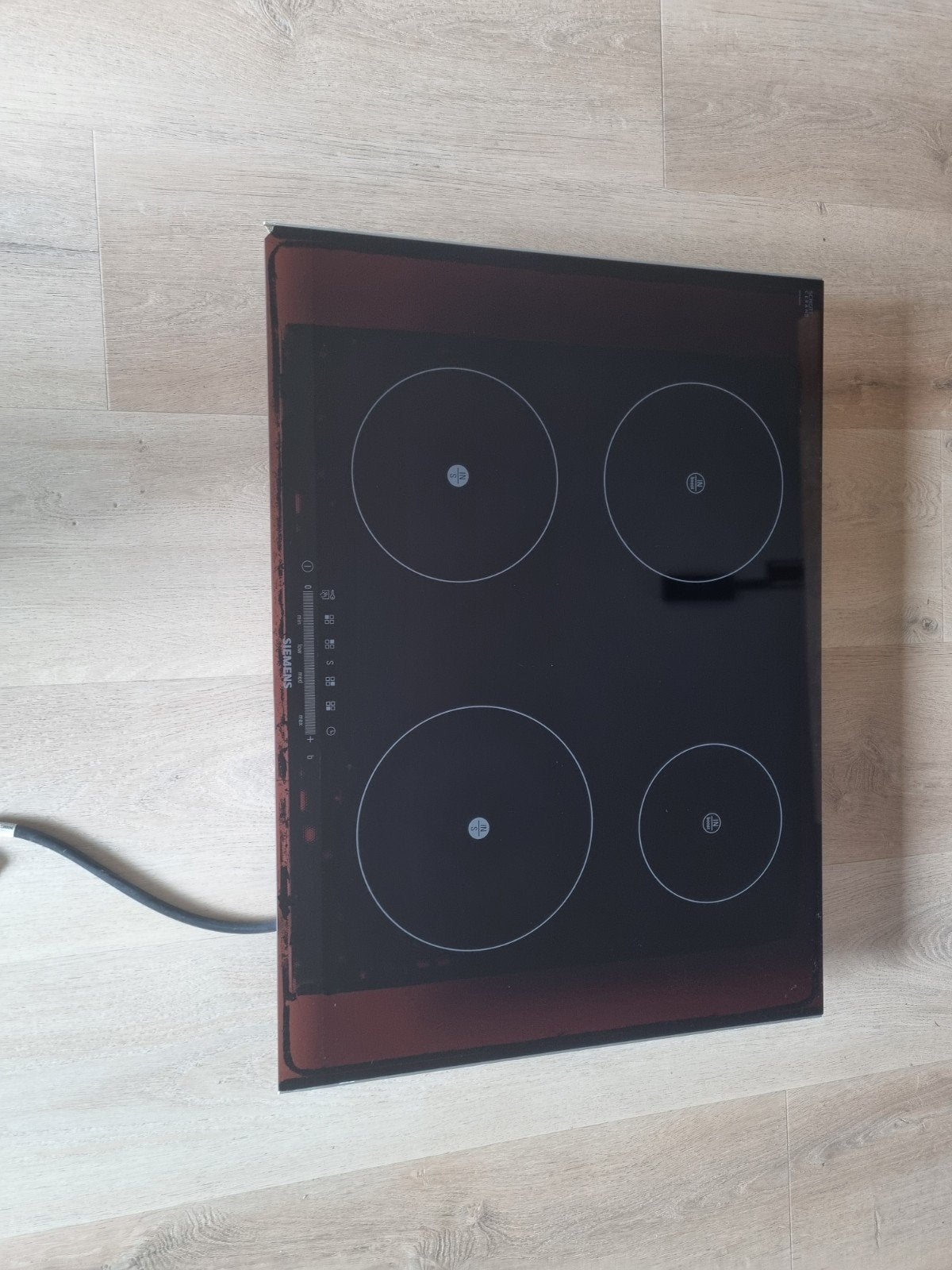 inbouwkookplaat, Ophalen, Gebruikt, 4 kookzones, Inbouw