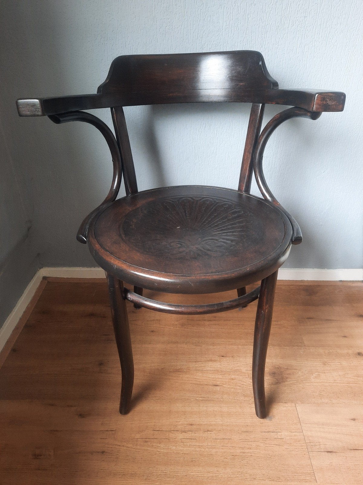 Unieke antieke Cosmos armstoel / Thonet-stijl (ca. 1920), Ophalen