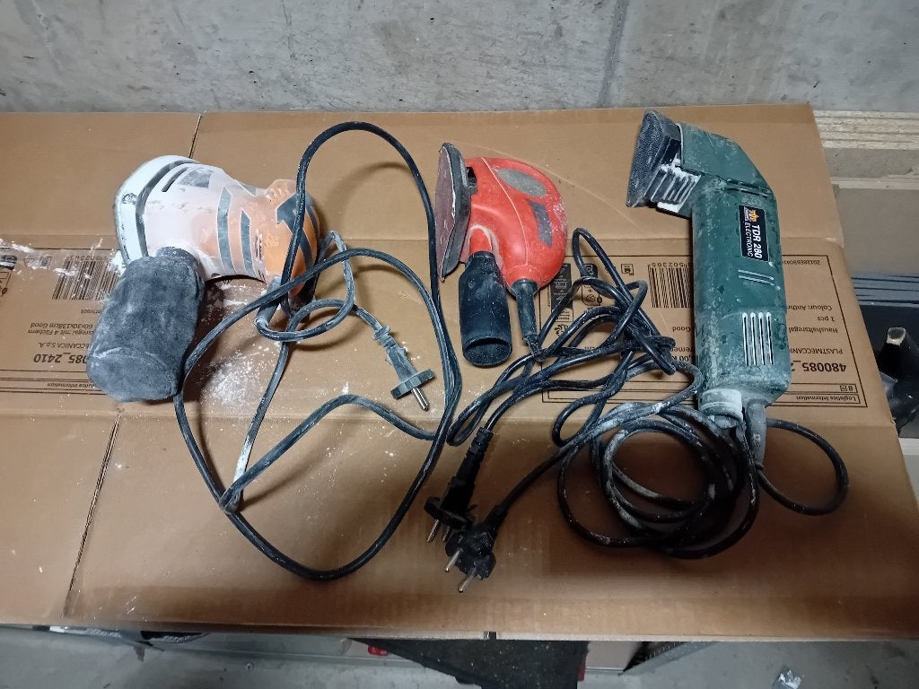 schuurmachine, Ophalen of Verzenden, Gebruikt, Minder dan 600 watt, Vlakschuurmachine