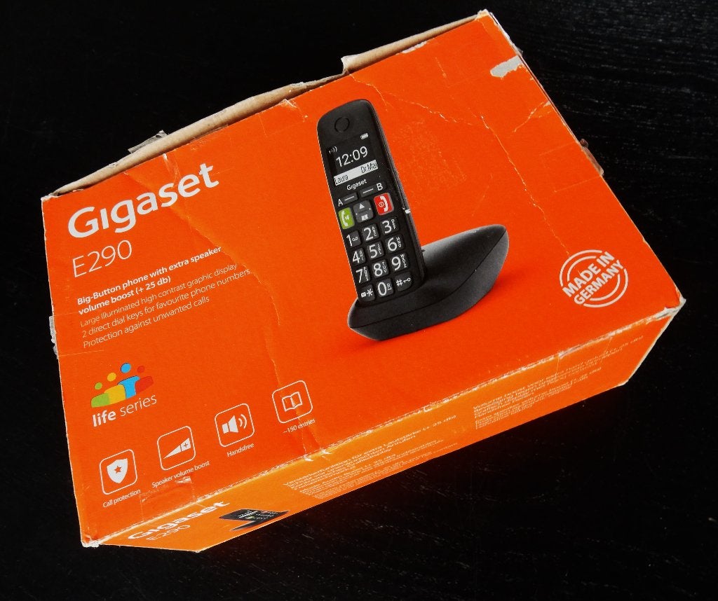 Gigaset E290 senioren telefoon NIEUW, Ophalen of Verzenden, Nieuw, 1 handset