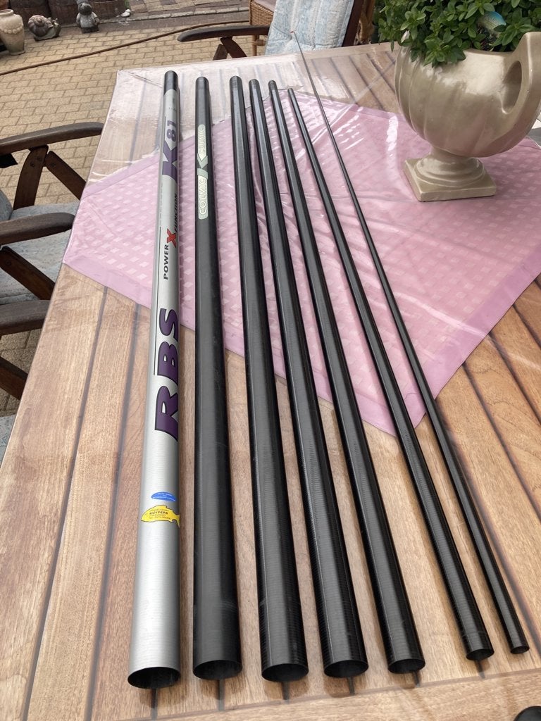 Te Koop COLMIC HENGEL K 81 Power X Function 11.5 meter, Watersport en Boten, Hengelsport | Witvissen, Ophalen, Zo goed als nieuw
