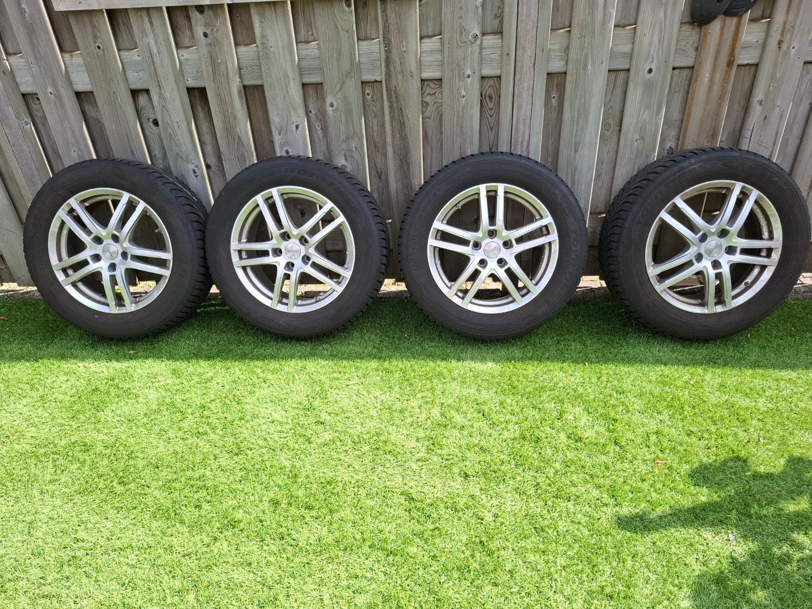 Winterbanden met aluminium velgen, Ophalen, 215 mm, 16 inch, Banden en Velgen