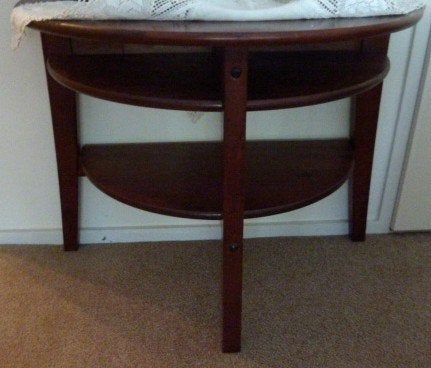 antieke sidetable halfrond, Antiek en Kunst, Ophalen