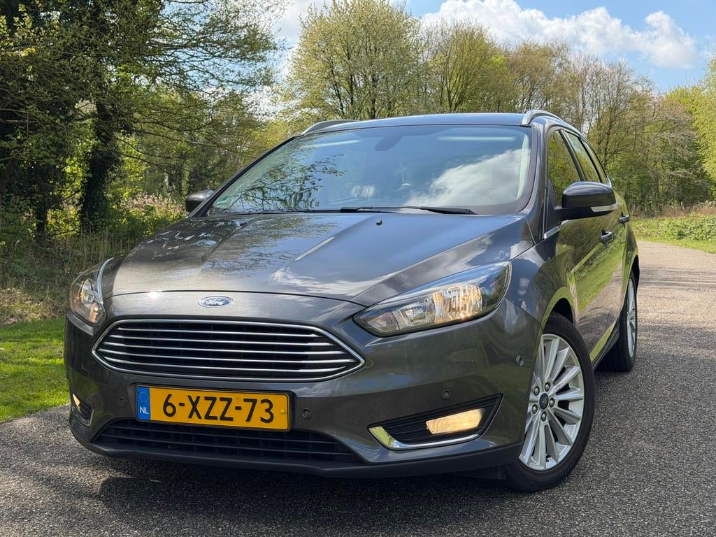 Ford Focus Ecoboost 125pk 2014 Grijs, Auto's, 125 pk, Euro 6, Origineel Nederlands, Handgeschakeld