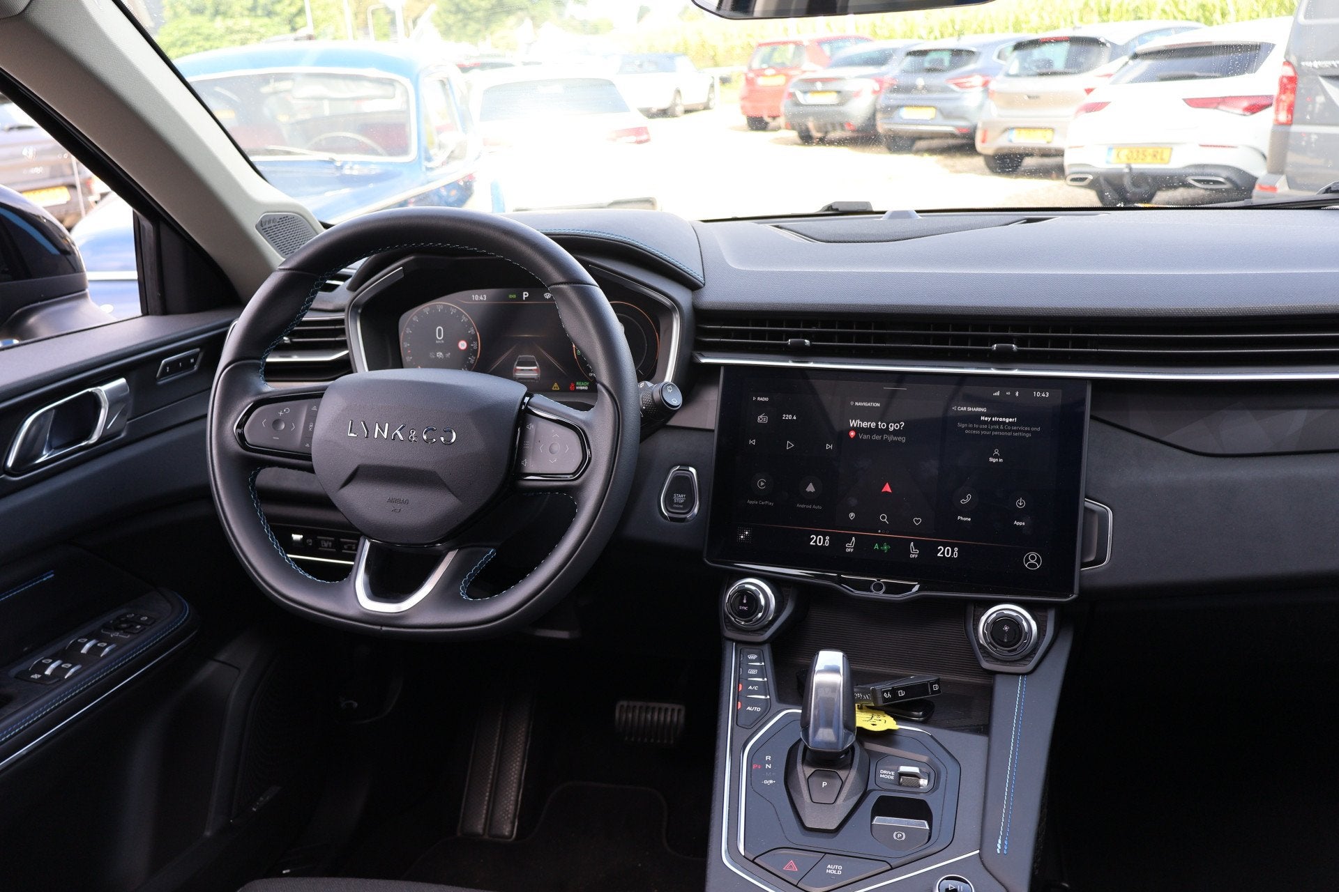 Lynk & Co 01 1.5 PHEV, NAP, Panoramadak, Carplay, 360Camera, Auto's, Stof, Euro 6, Blauw, Origineel Nederlands