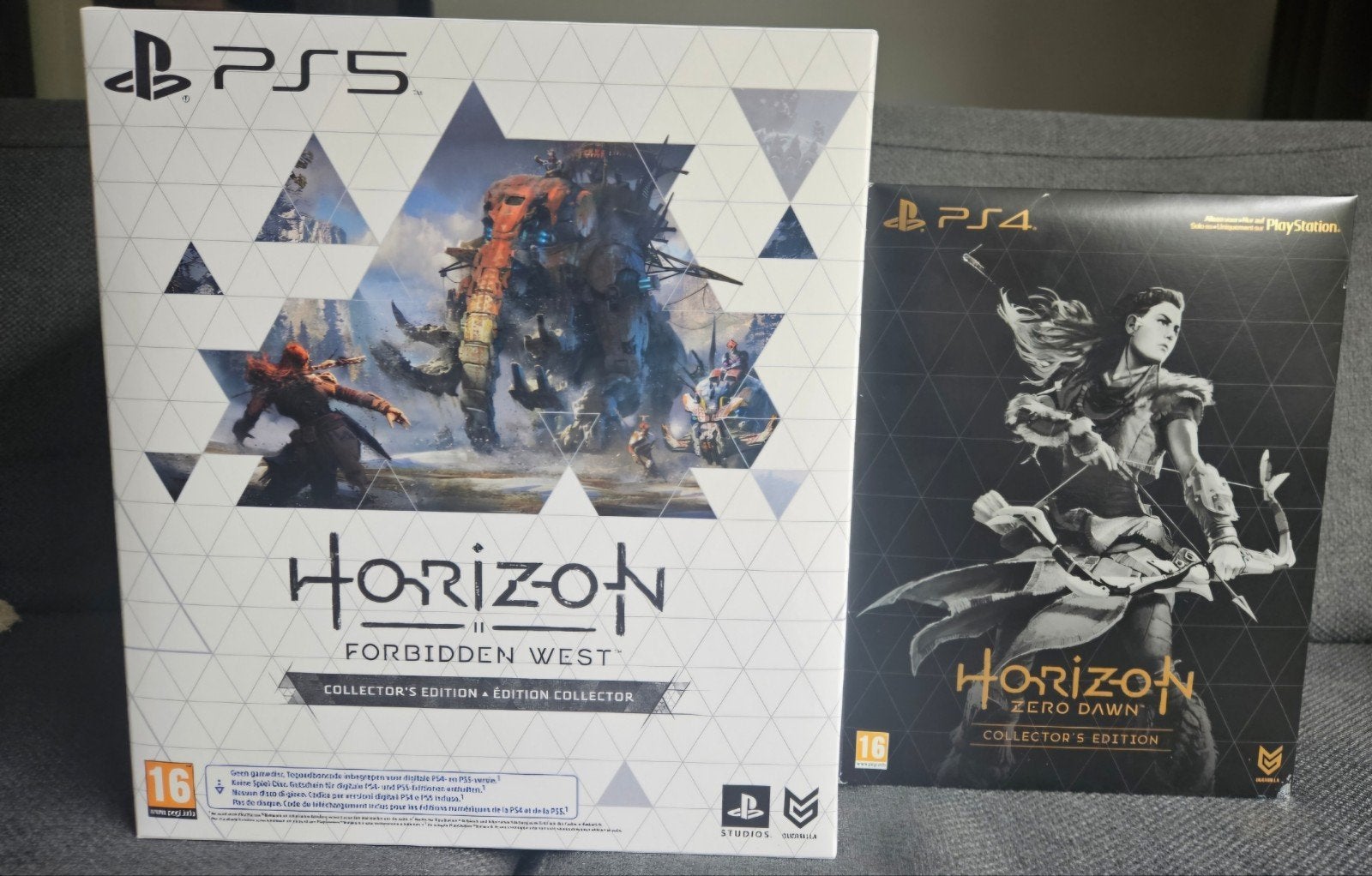 Horizon Forbidden West & Zero dawn Collector's Edition, Ophalen of Verzenden, Zo goed als nieuw