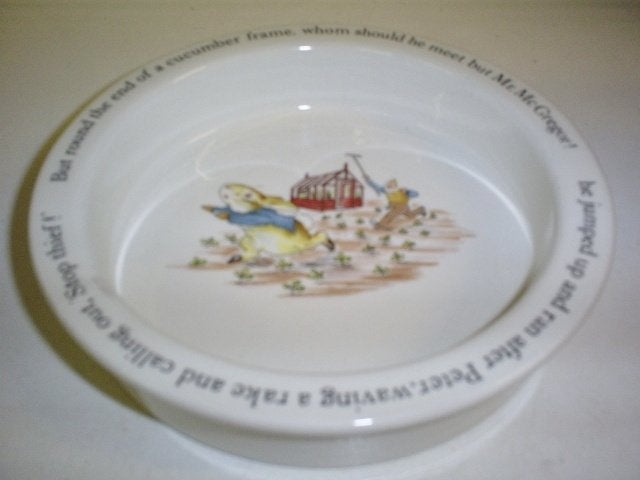Beatrix Potter - Peter Rabbit - stevig Wedgwood schaaltje, Ophalen of Verzenden