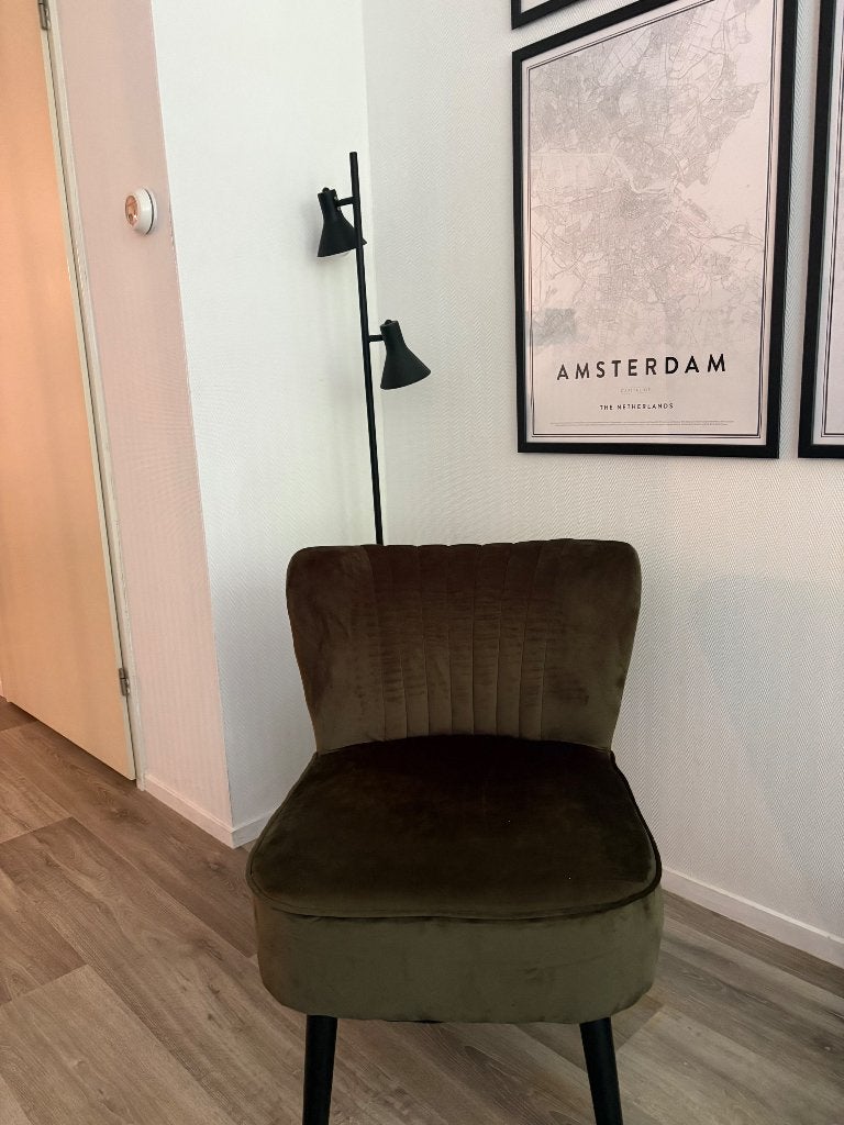 Fauteuil, Ophalen, Minder dan 75 cm, Zo goed als nieuw, Stof
