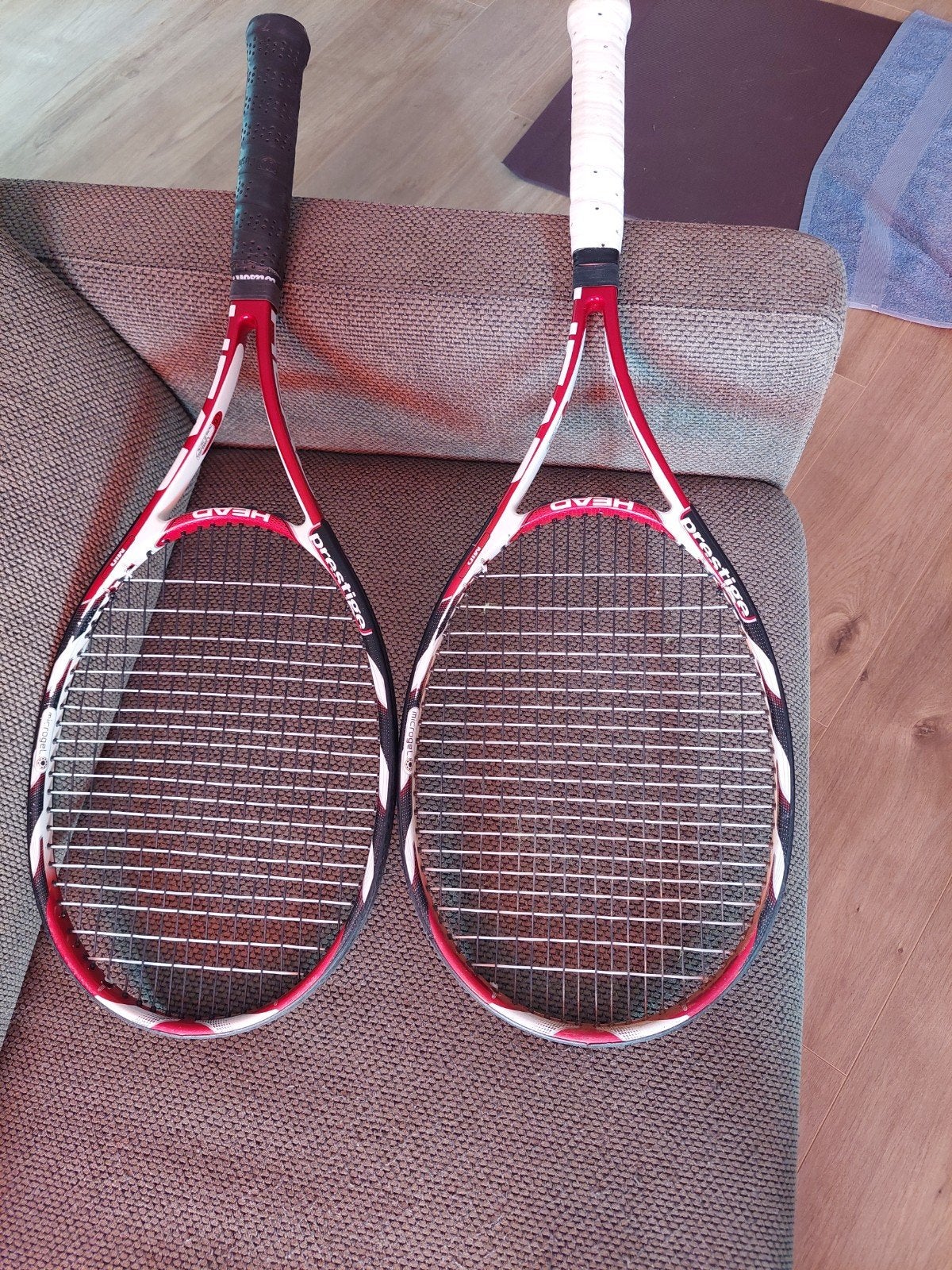 Head Microgel Prestige Mid Tennissracket, Gebruikt, Ophalen of Verzenden, Head, Racket