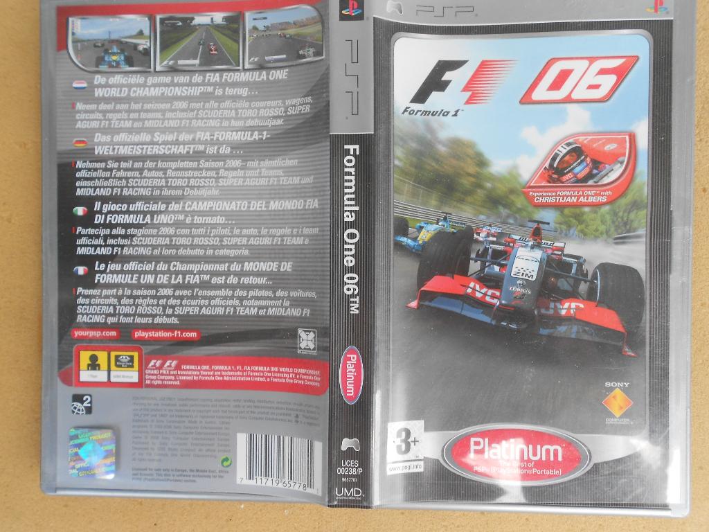 Game formule 1 2006 voor playstation portable m/boekje. 3Jaa, Ophalen, Gebruikt, 1 speler, Racen en Vliegen