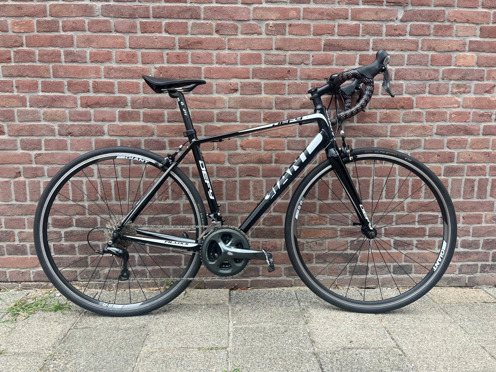 Giant racefiets Defy maat M, Ophalen, 28 inch, Gebruikt, Velgrem
