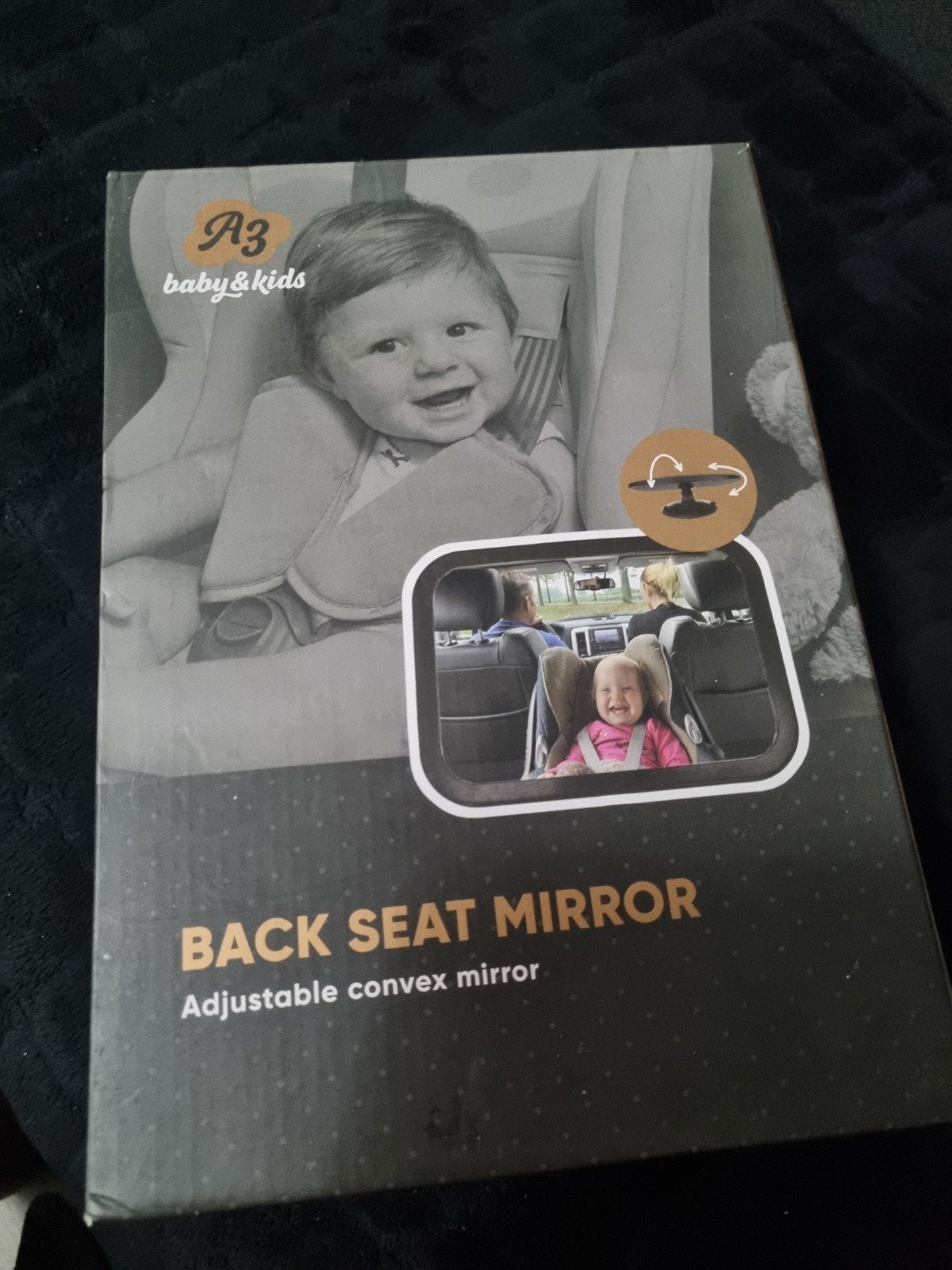 A3 Baby & Kids Achterbank Spiegel - Verstelbaar, Ophalen