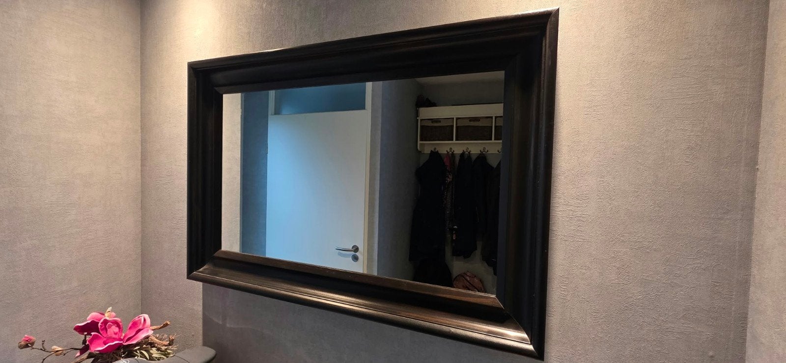 IKEA Hemnes spiegel, zwartbruin, Ophalen