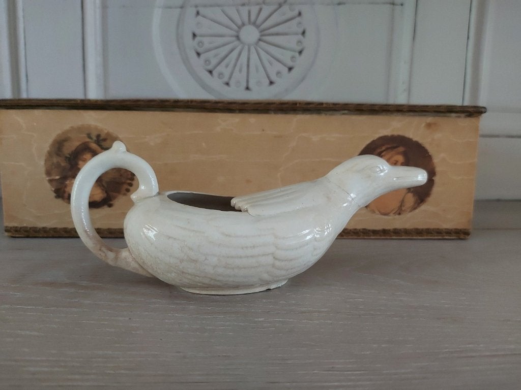 Antiek Frans kannetje "Canard de malade", Antiek en Kunst, Ophalen of Verzenden