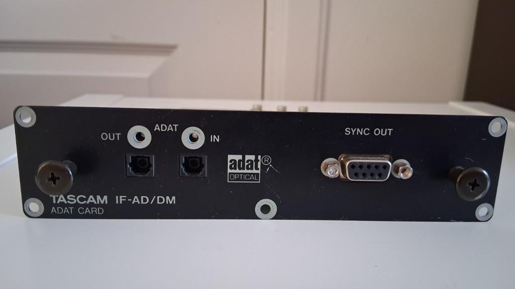 Tascam ADAT kaart 8 I/O IF-AD/DM, Ophalen of Verzenden, Audio