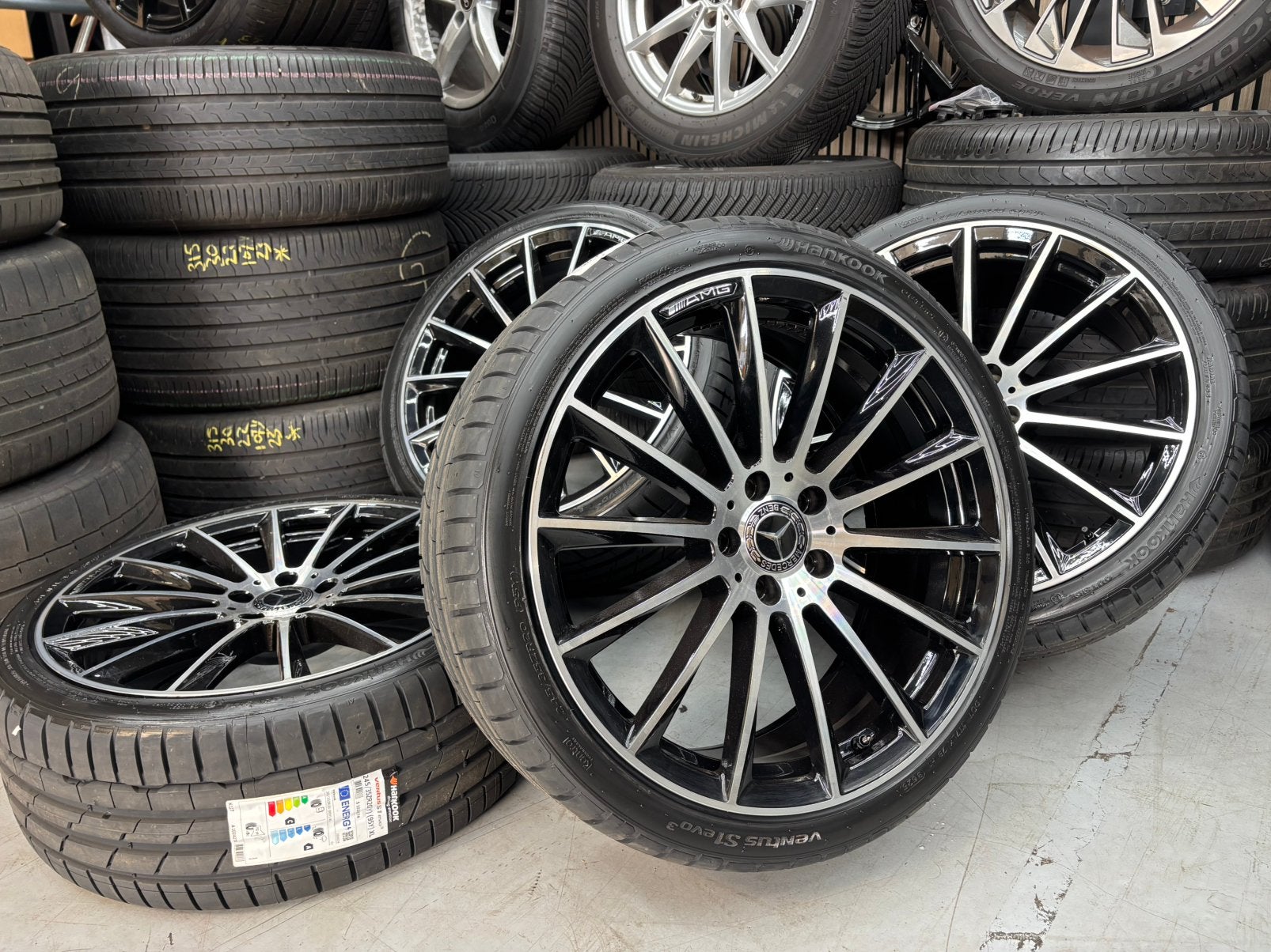 20 inch velgen voor Mercedes E klasse NIEUW AMG LOOK, Auto-onderdelen, Banden en Velgen, 245 mm, Velg(en), Nieuw, Ophalen of Verzenden
