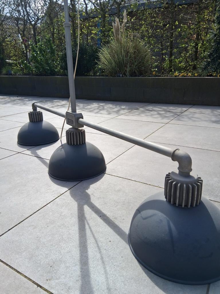Frezoli hanglamp met drie kappen, Huis en Inrichting, Ophalen, Metaal, Minder dan 50 cm