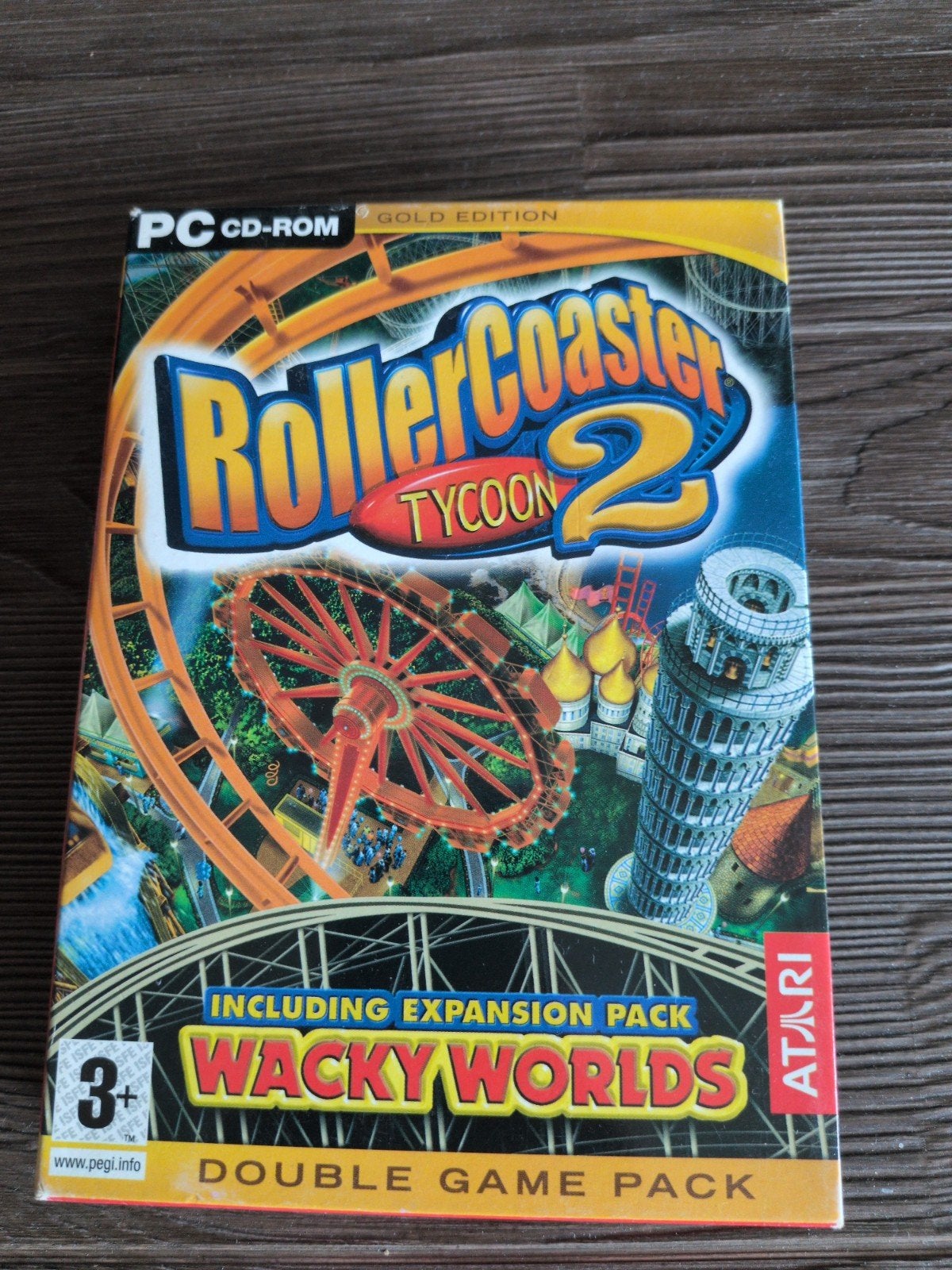 RollerCoaster Tycoon 2 Gold Edition PC CD-ROM, Gebruikt, 1 speler, Ophalen of Verzenden, Vanaf 3 jaar