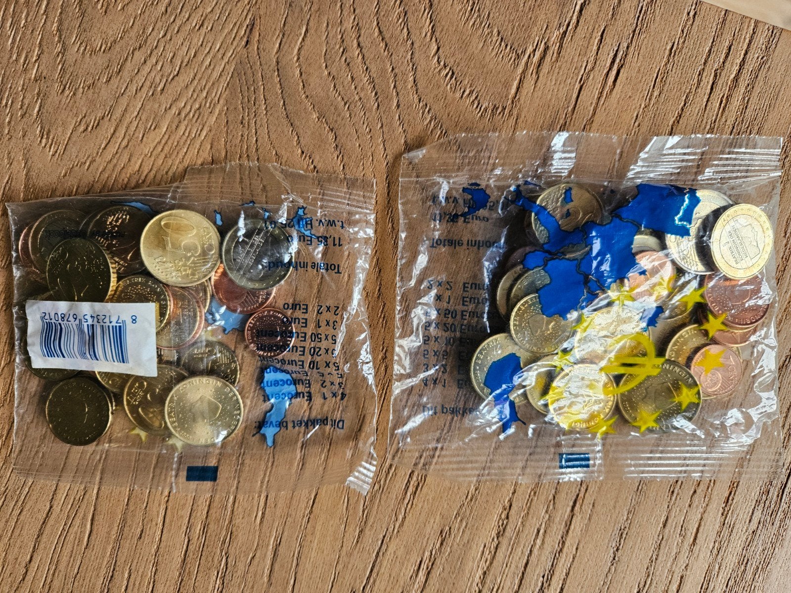 2 europakketten, Ophalen of Verzenden, Overige landen, 2 euro