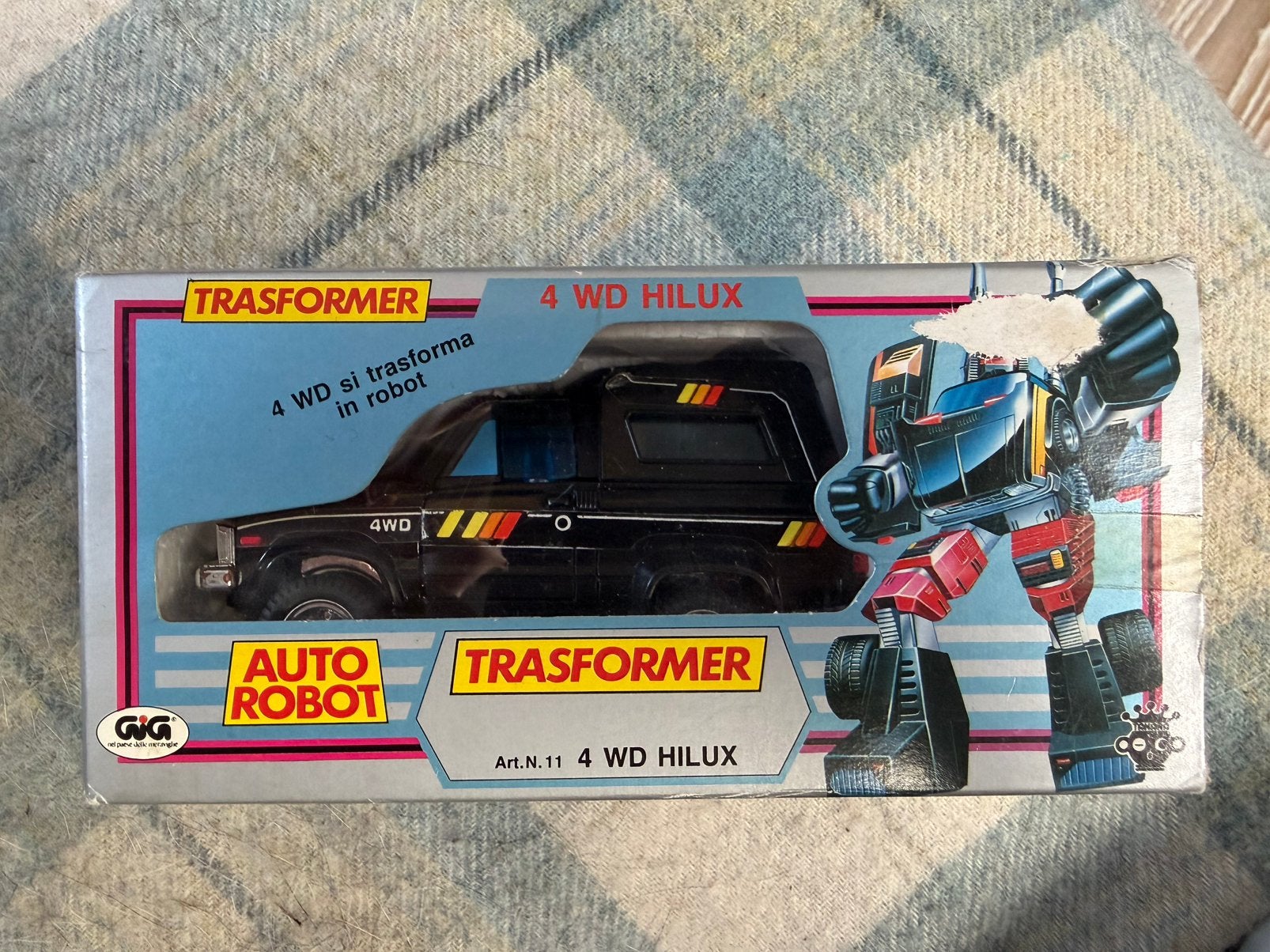 Transformers Gig Diaclone Nr. 11 4 WD Hilux ‘Trailbreaker’, Verzamelen, Transformers, G1, Ophalen of Verzenden, Gebruikt, Autobots