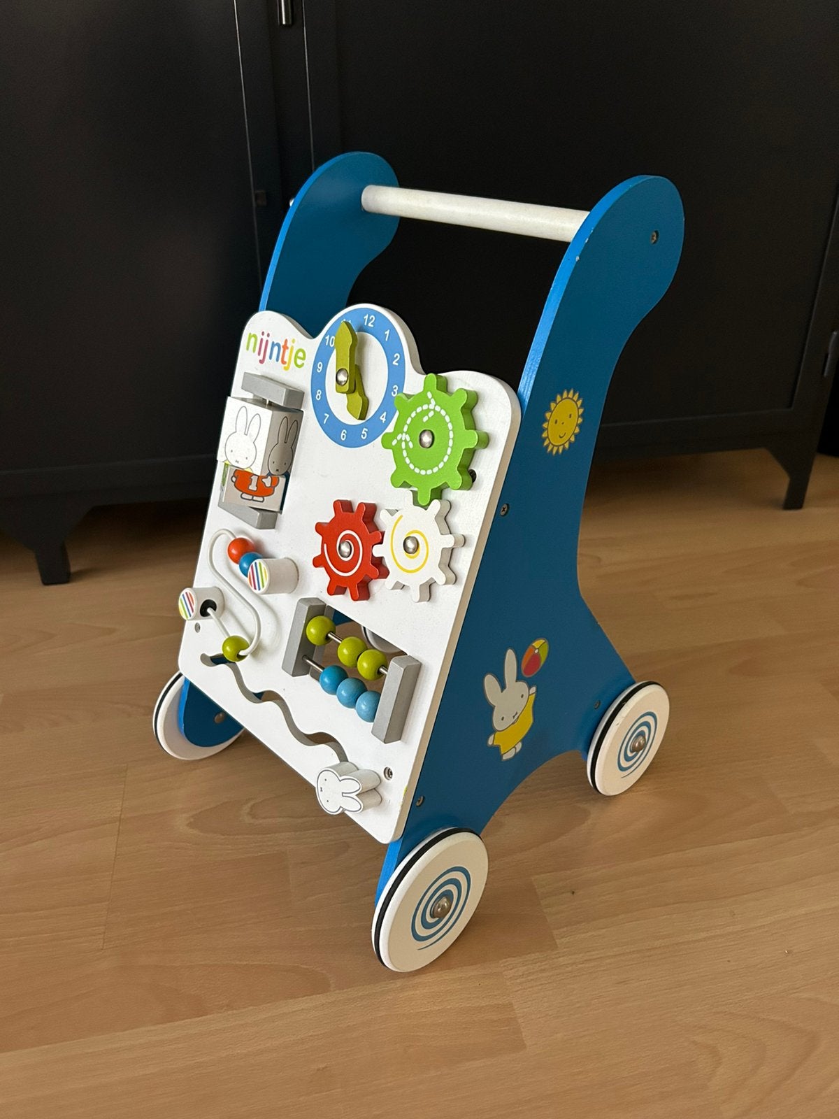 Nijntje houten loopwagen, Ophalen, Zo goed als nieuw, Duw- of Trekspeelgoed