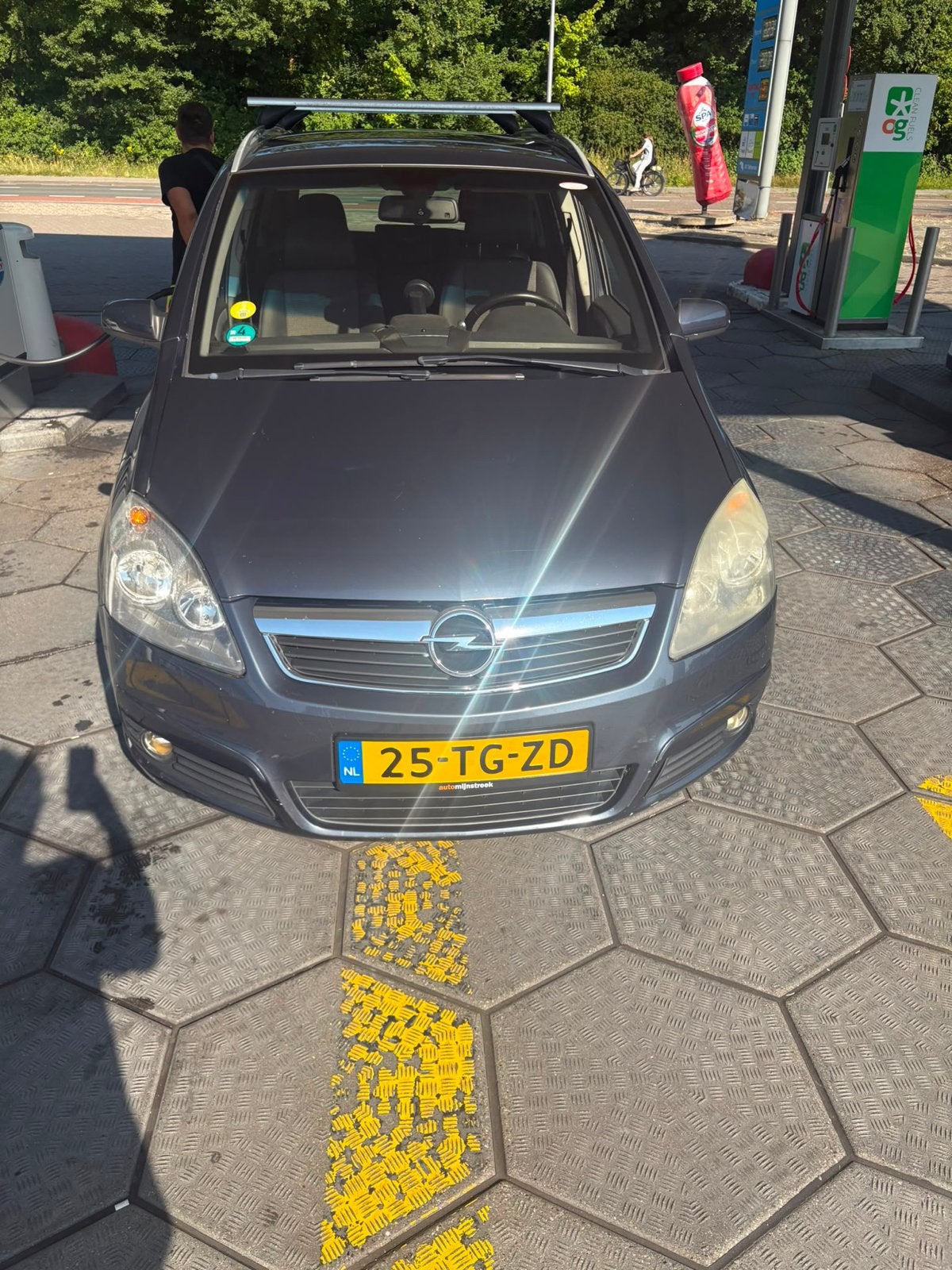 Opel Zafira 1.8 2006 Grijs, Auto's, Opel, Particulier, Zafira, Benzine, C, MPV, Handgeschakeld, Origineel Nederlands, Zilver of Grijs