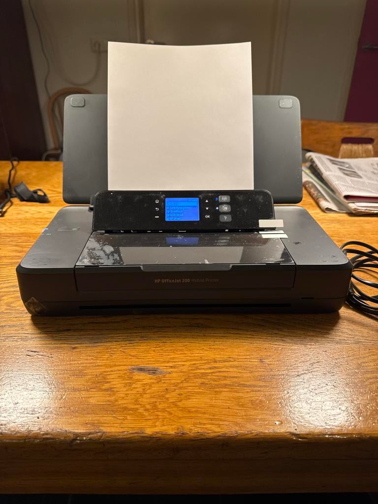 HP OfficeJet 200 Mobiele Printer - Draadloos & Compact, Computers en Software, Printers, Gebruikt, Printer, Inkjetprinter, Kleur printen