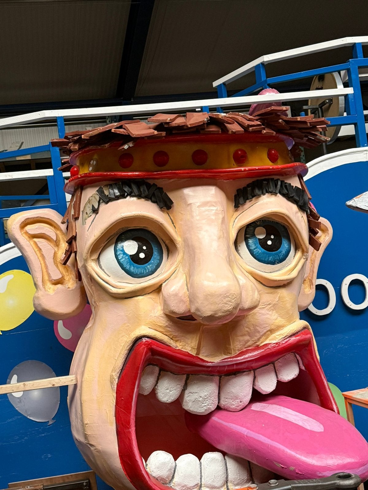 Zeer nette hoofd, Ophalen, Gebruikt, Feestartikel, Carnaval