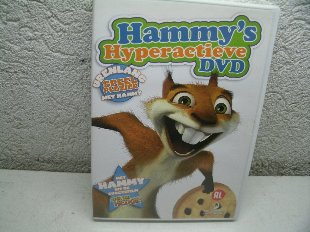 dvd 237k hammy's hyperactieve, Alle leeftijden, Ophalen of Verzenden, Zo goed als nieuw