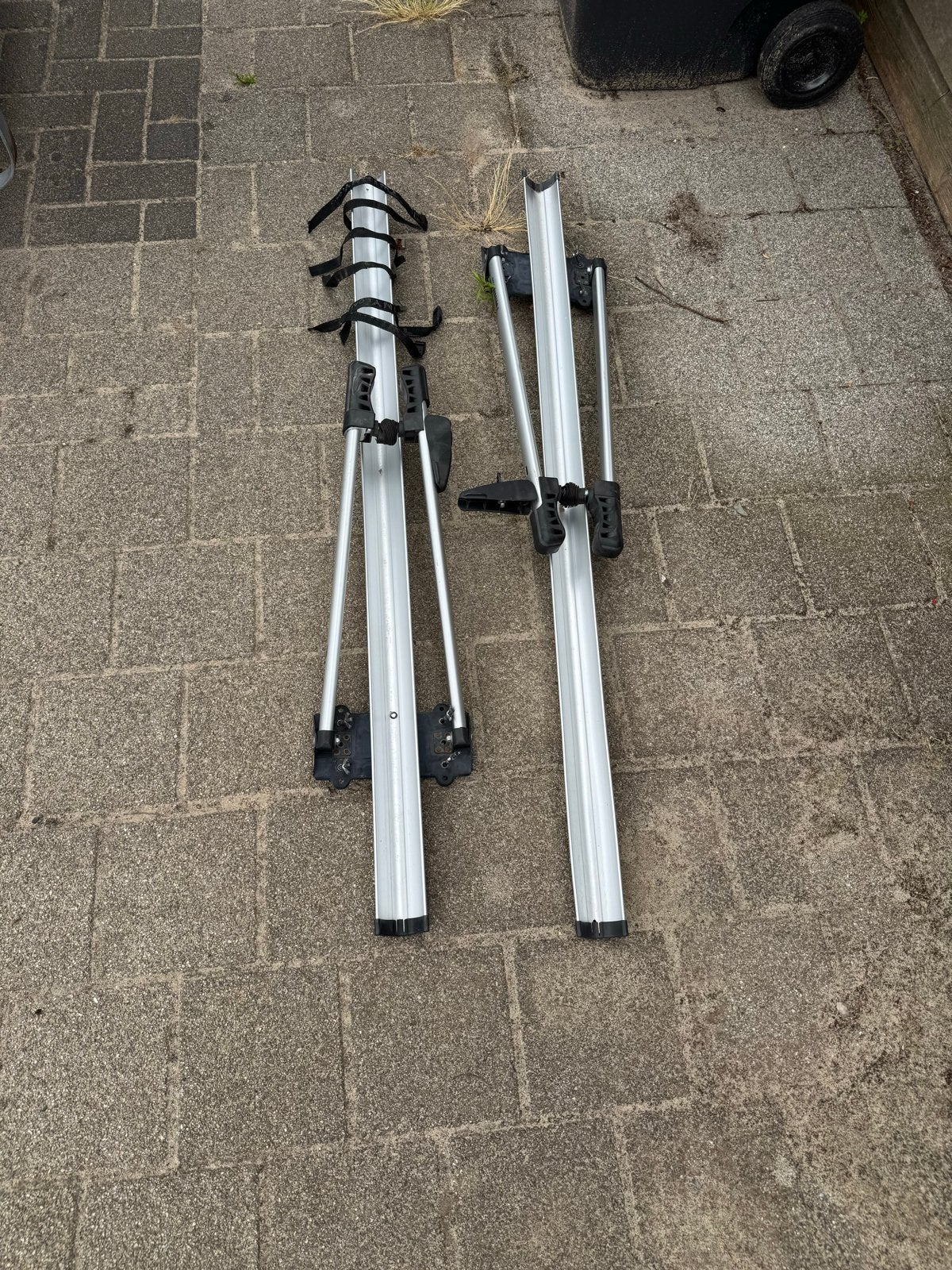 Thule Twinny fietsendrager voor 2 fietsen, Auto diversen, Ophalen, Gebruikt, Elektrische fiets, Dakdrager