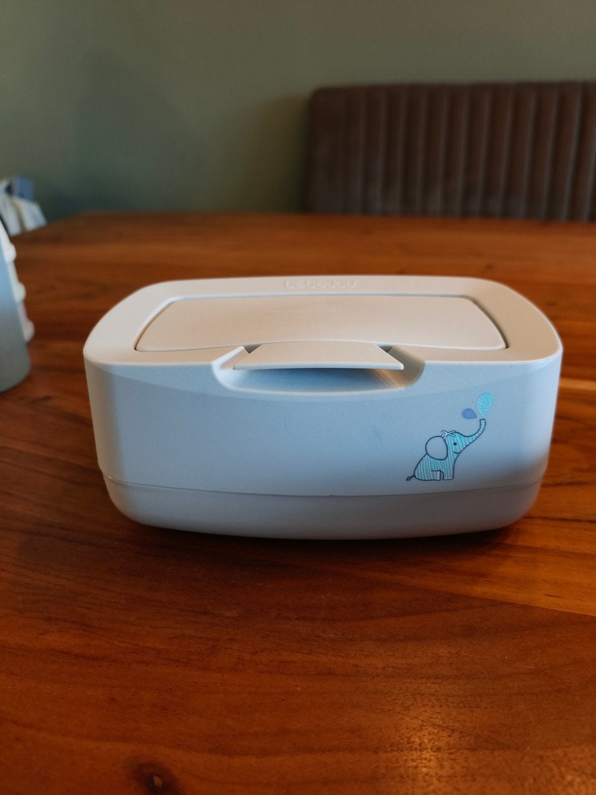 Bebe Jou babydoekjes dispenser met olifantje, Ophalen of Verzenden, Gebruikt