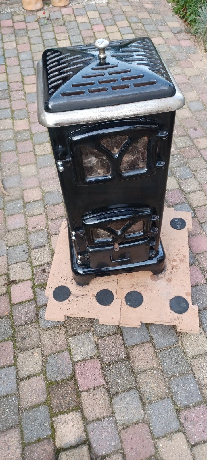 Antieke hout/ kolenkachel, Ophalen, Gebruikt, Hout, Houtkachel