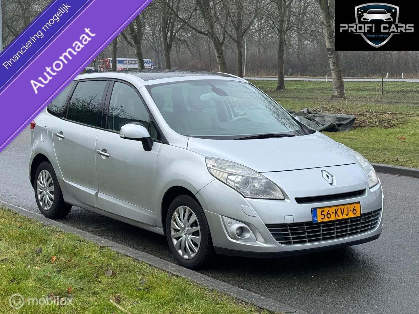 Renault Scenic 2.0 Privilege Automaat Pano Leer Navi Xenon, Auto's, Renault, Gebruikt, 4 cilinders, 1405 kg, Zilver of Grijs
