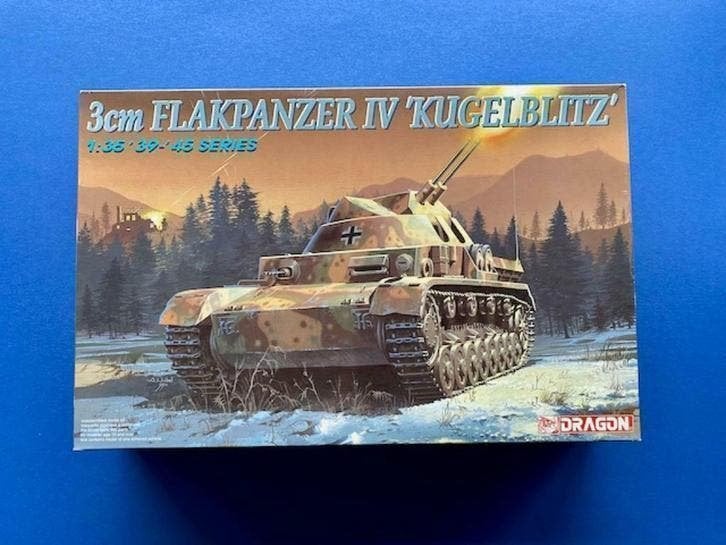 Dragon	6136	3 cm Flakpanzer IV Kugelblitz	1/35	Sealed, Verzenden, Nieuw, 1:32 tot 1:50, Italeri