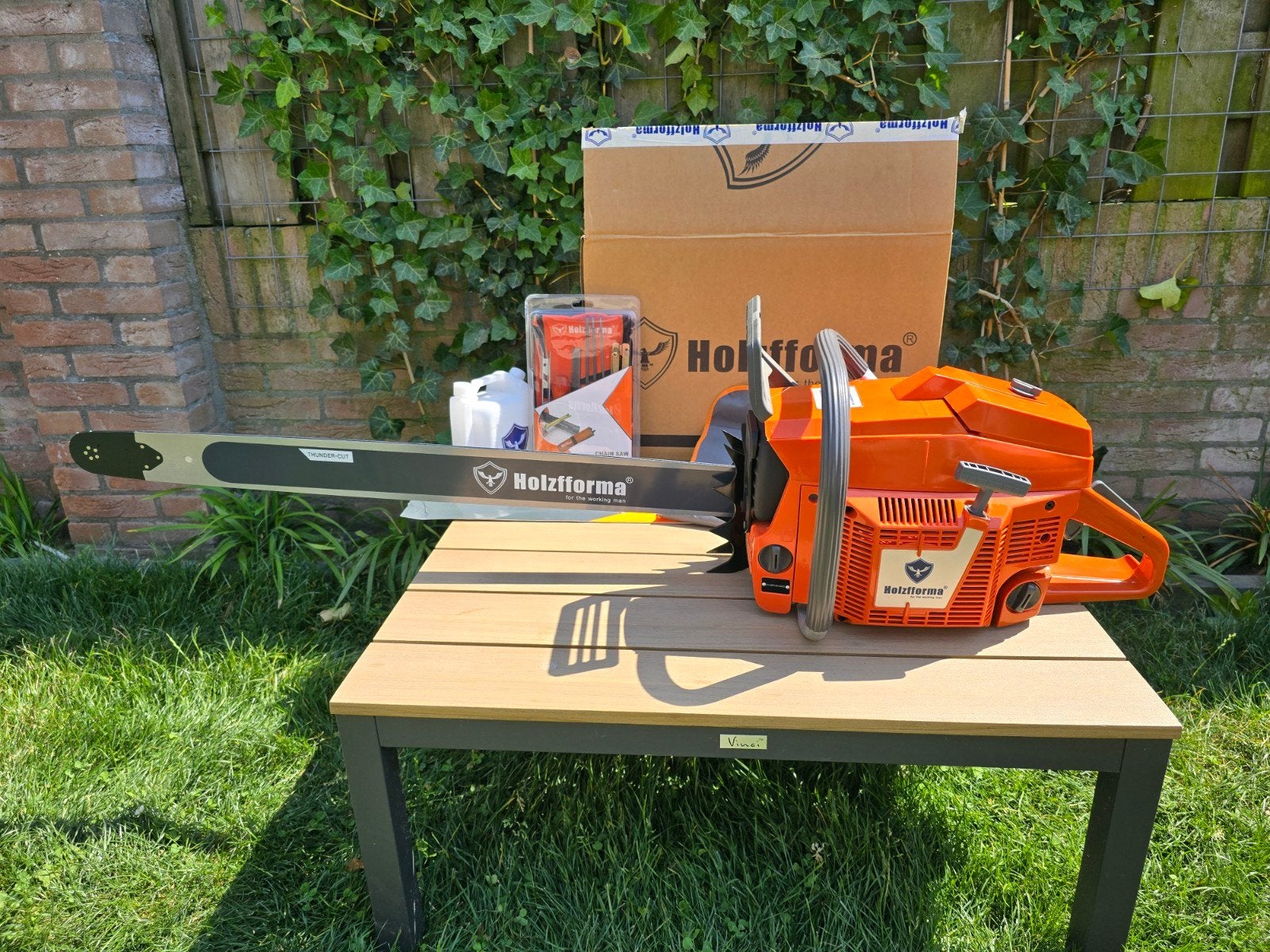 Nieuw benzine kettingzaag Holzfforma G3120 90cm + Garantie, Ophalen of Verzenden, Benzine
