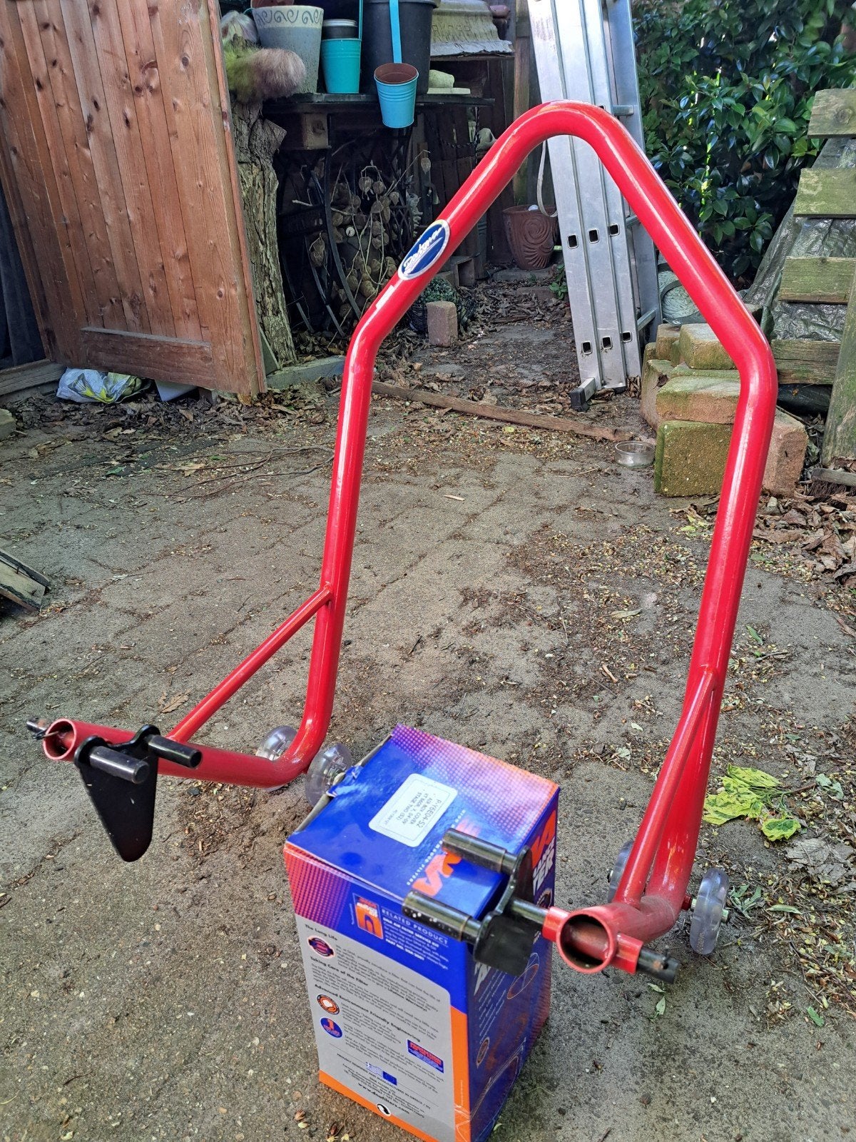 Datona paddock stand, universeel, Motoren, Accessoires | Overige, Ophalen, Gebruikt