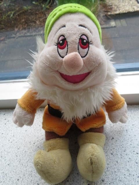 Dwerg Disney Bashful bloosje merk Nicotoy AH Albert Heijn, Disney, Overige typen, Ophalen of Verzenden, Zo goed als nieuw