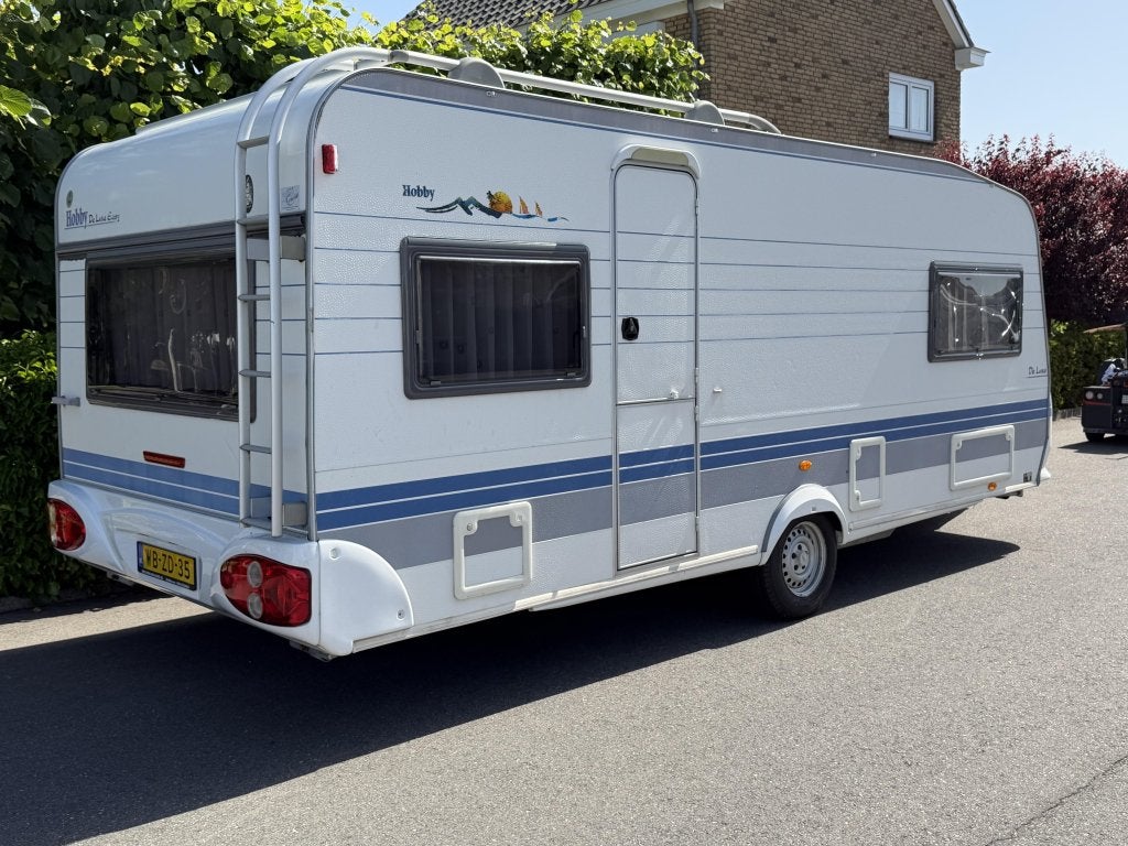 Hobby De Luxe 540 UFE Voortent,Ruime caravan, Caravans en Kamperen, Caravans, Rondzit, Hobby, Bedrijf, Overige typen