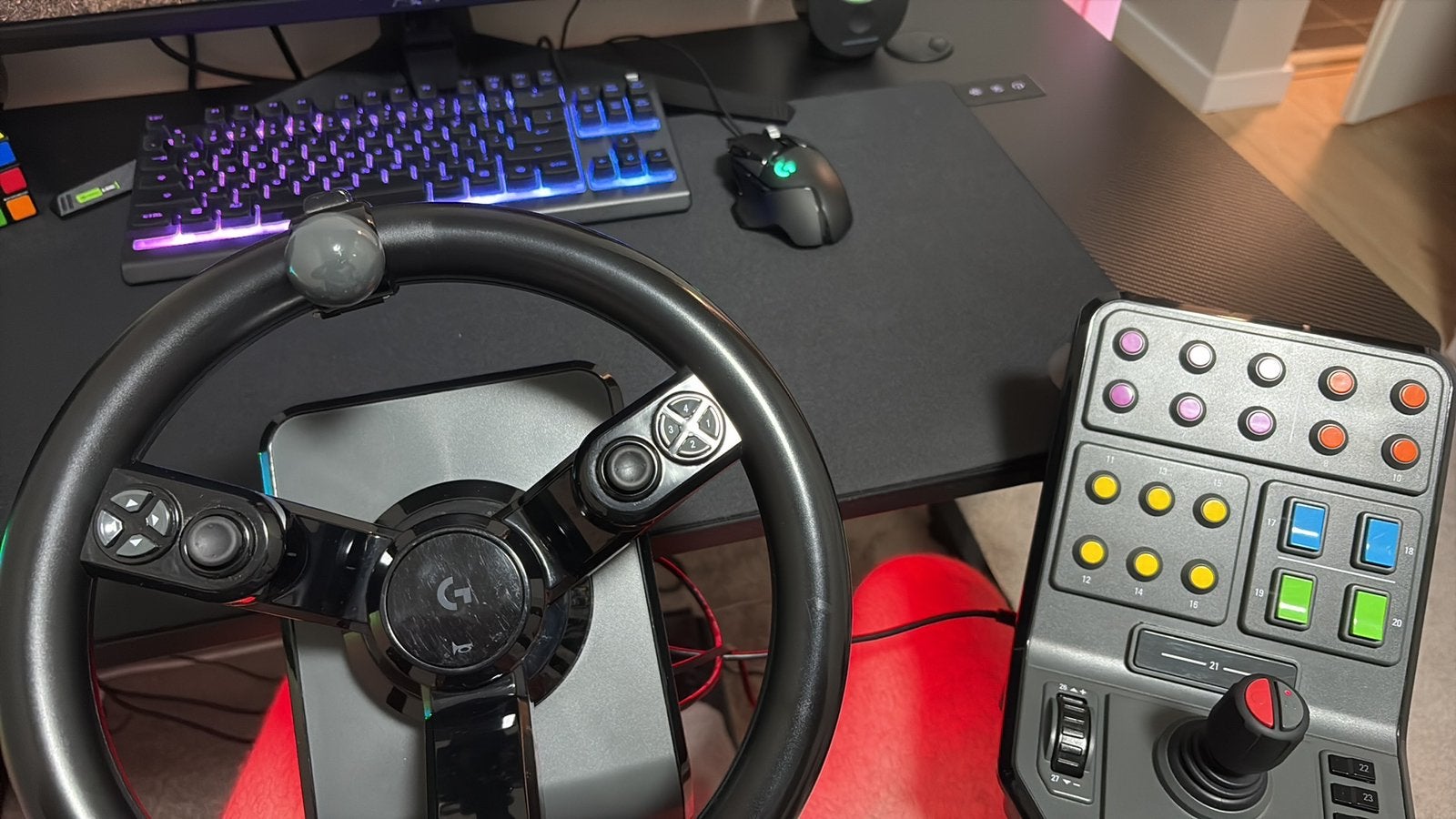 Logitech G Saitek Farm, Ophalen of Verzenden, Zo goed als nieuw