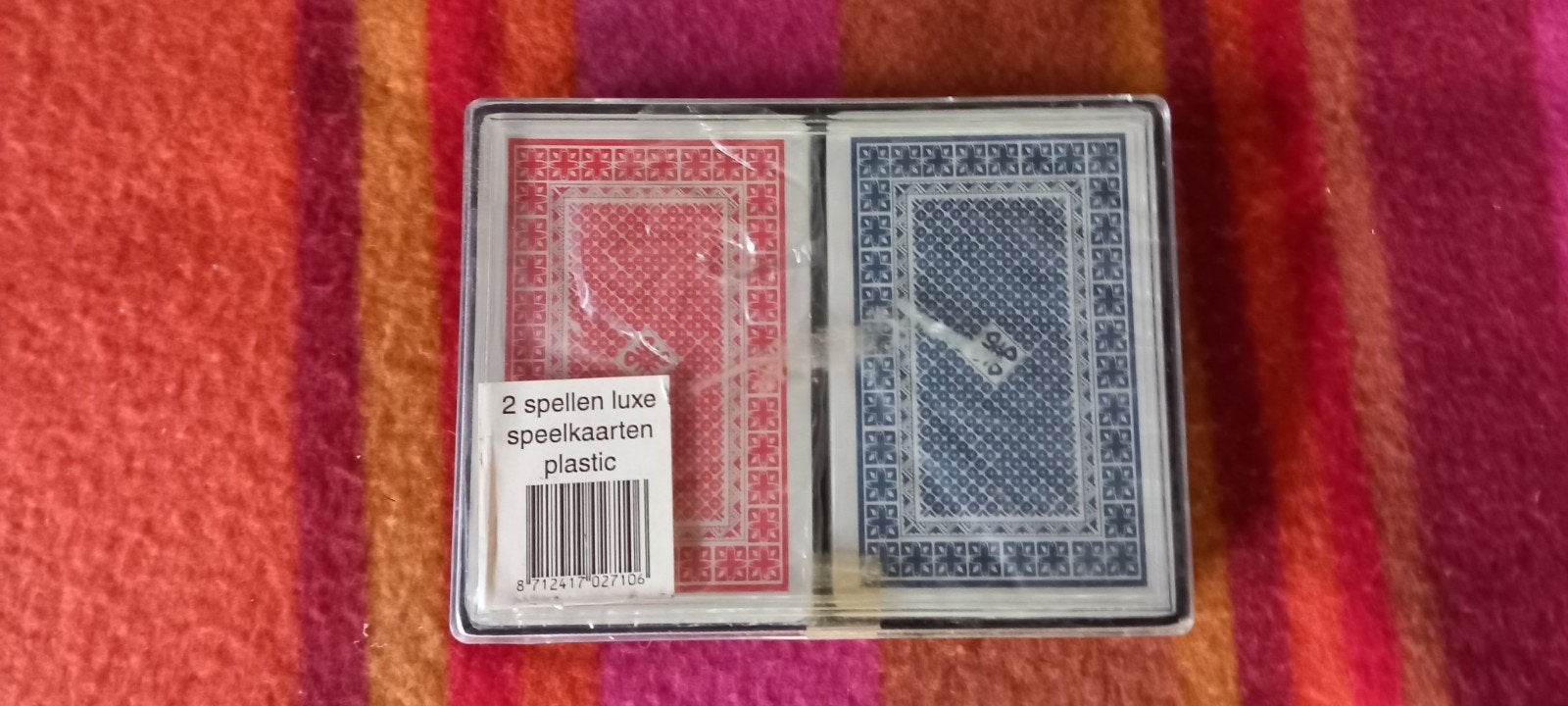 Luxe plastic speelkaarten set (2 spellen) nieuw, Vijf spelers of meer, Ophalen of Verzenden, Nieuw