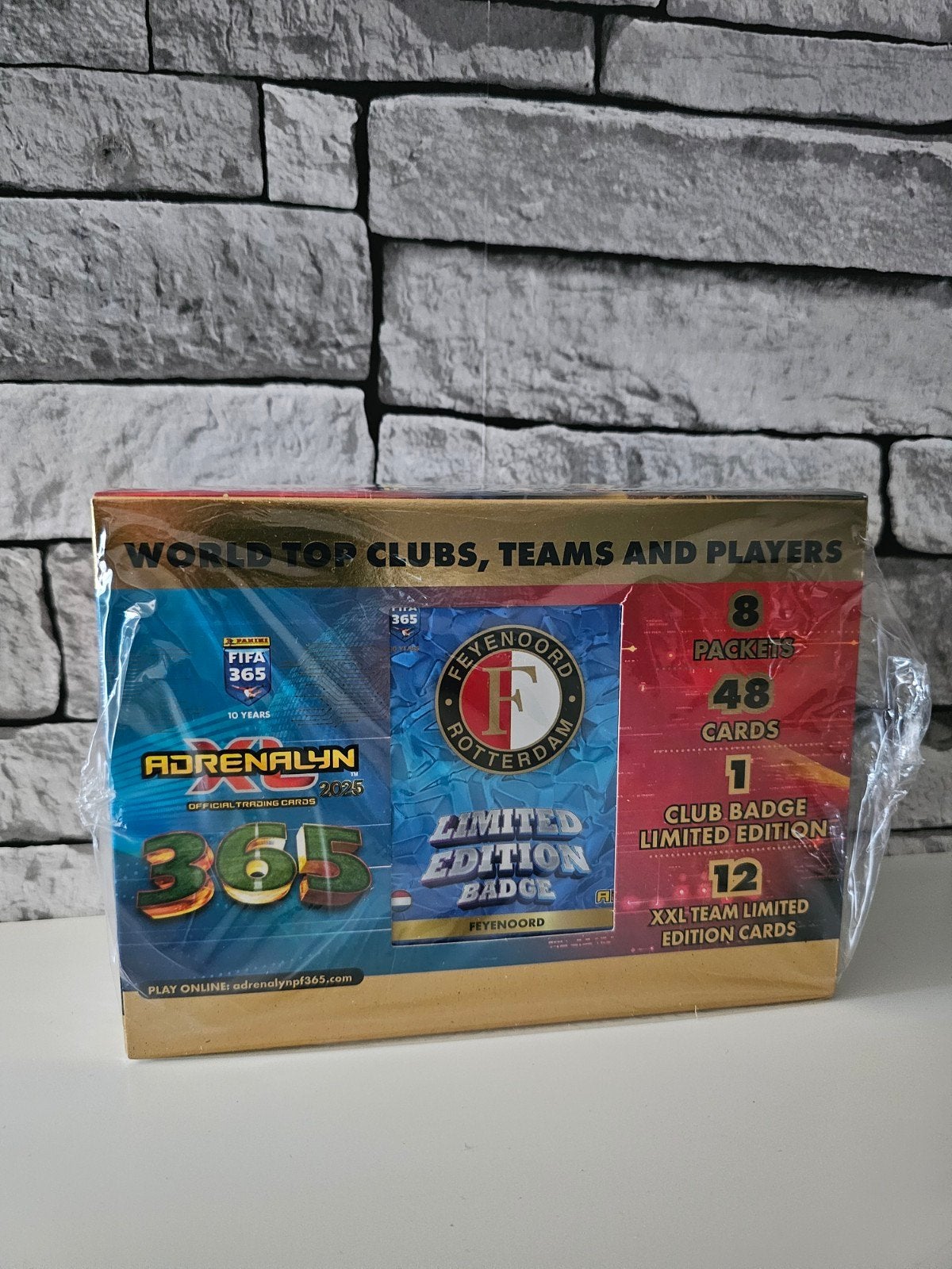 Panini Adrenalyn XL Giftbox 2024-2025 Feyenoord, Verzenden, Zo goed als nieuw, Meerdere plaatjes