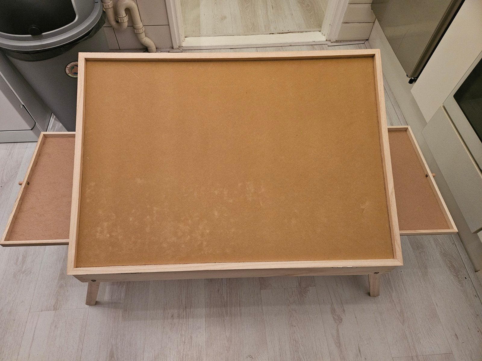 Puzzeltafel met uitklapbare poten - Zo goed als nieuw, Ophalen