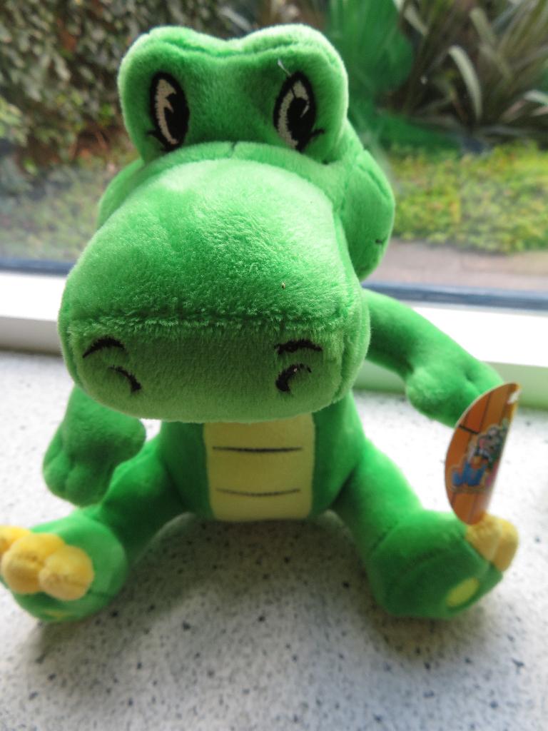 Dino dinosaurus van Pretpark Julianatoren Apeldoorn, Groen, Dinosaurus, Nieuw, Ophalen of Verzenden