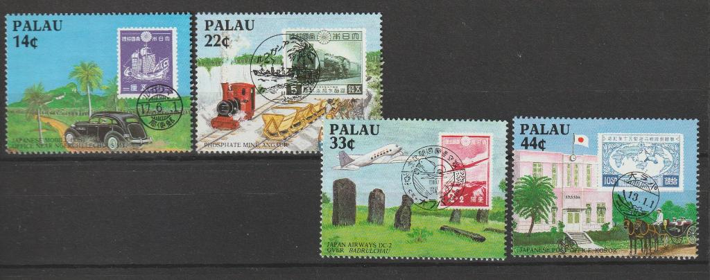 TSS Kavel 900185 Palau  Pf minr  84-87, Ophalen, Postfris