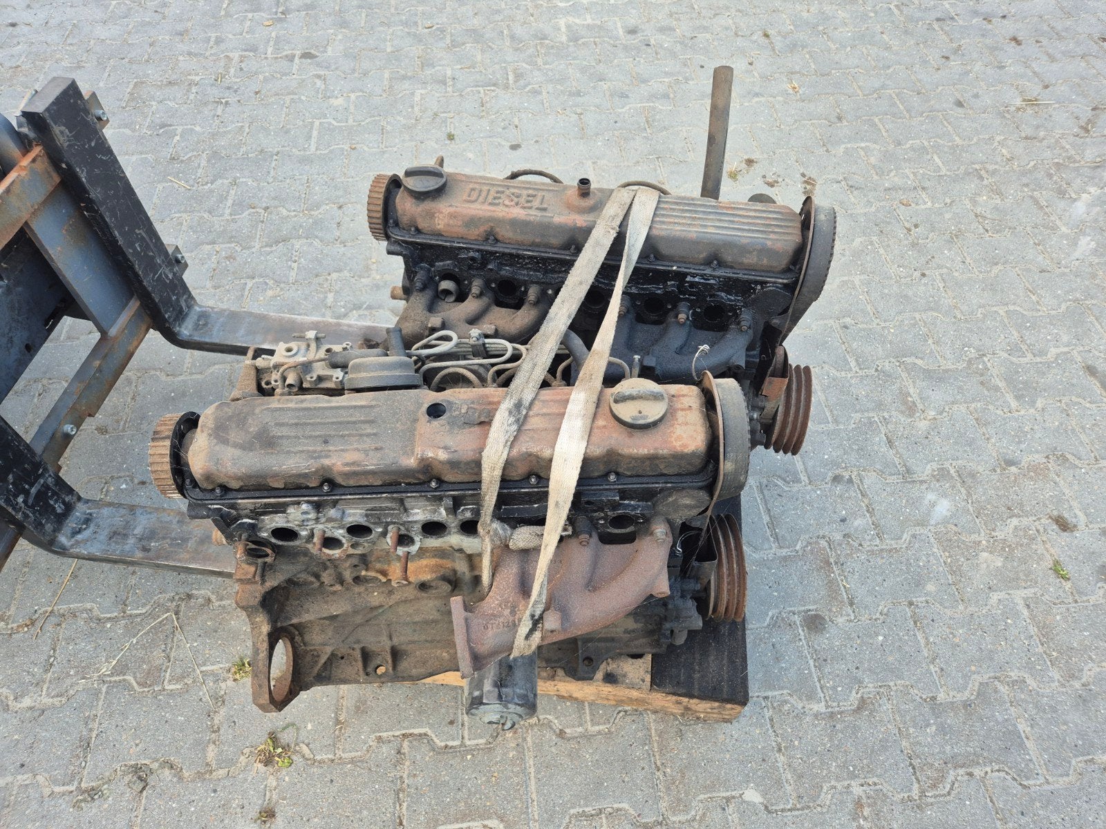 Volvo 240/ vw LT diesel motorblok 6 cilinder LT 3x, Ophalen, Volvo