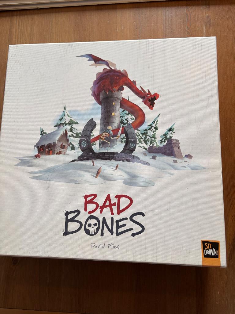Bad Bones bordspel, Vijf spelers of meer, Ophalen of Verzenden, Zo goed als nieuw, Sit Down!