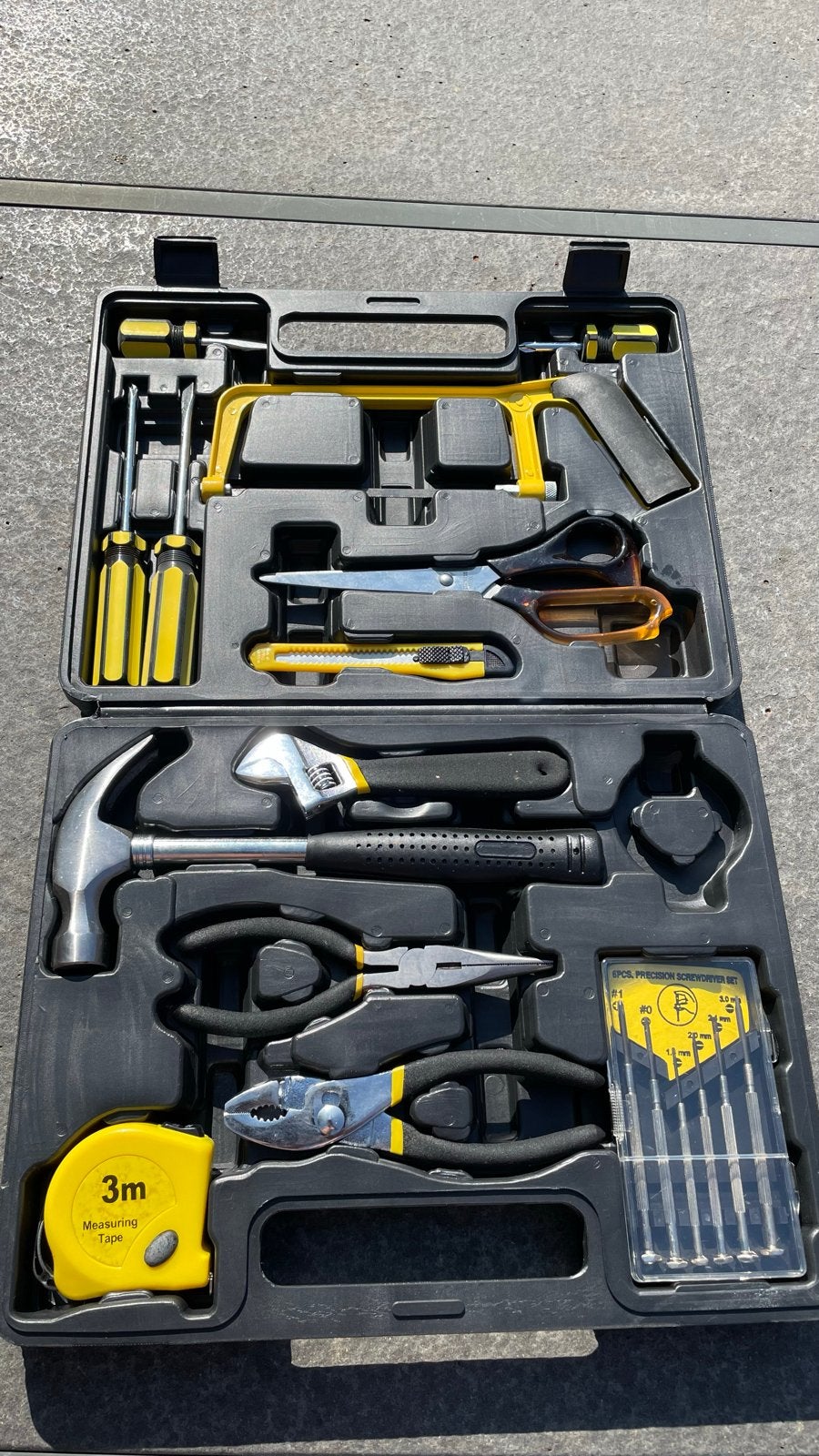 Gereedschapskoffertje met complete set handgereedschap, Ophalen, Nieuw, Gereedschapsset