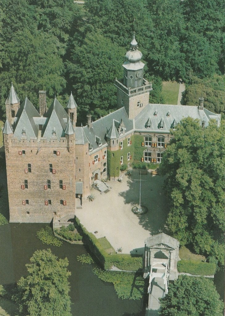 BREUKELEN Kasteel Nijenrode  Luchtfoto, Verzenden, 1980 tot heden, Ongelopen, Utrecht