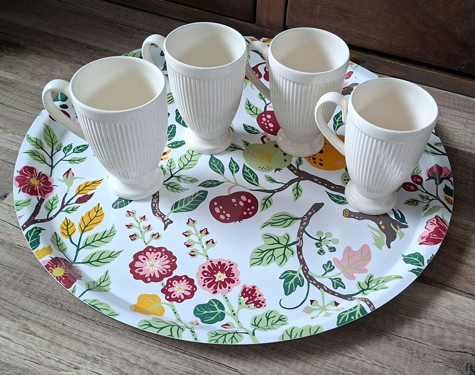 4 mooie Wedgwood Windsor bekers, Huis en Inrichting, Keuken | Servies, Ophalen of Verzenden, Zo goed als nieuw, Kop(pen) en/of Schotel(s)